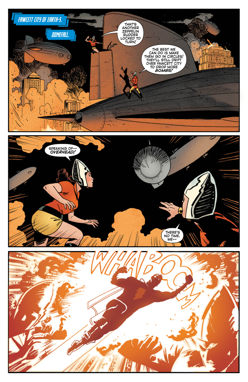 Illustration for article titled Exclusive DC preview: Captain Marvel takes on Victorian Batman in Convergence: Shazam #2